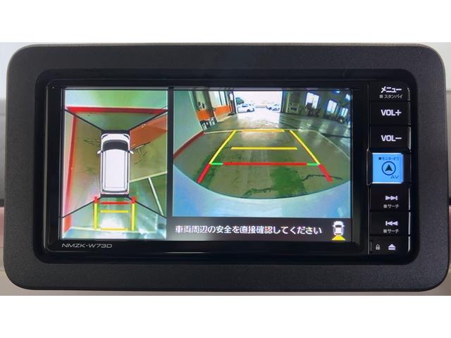 ムーヴキャンバスストライプスＧターボダイハツ認定中古車ｌ純正ナビｌ全方位／バックカメラｌドラレコｌ両側電動スライドドアｌスマートキーｌクルーズコントロールｌオートエアコンｌスマートアシストｌ保証／整備付（茨城県）の中古車