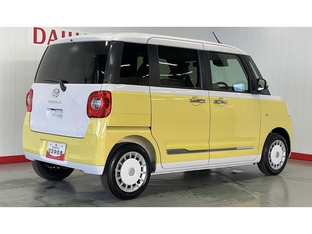 ムーヴキャンバスストライプスＧダイハツ認定中古車ｌ保証／整備付ｌ低走行ｌ両側電動スライドドアｌ電動パーキングブレーキｌシートヒーターｌオートエアコンｌスマートアシスト（茨城県）の中古車