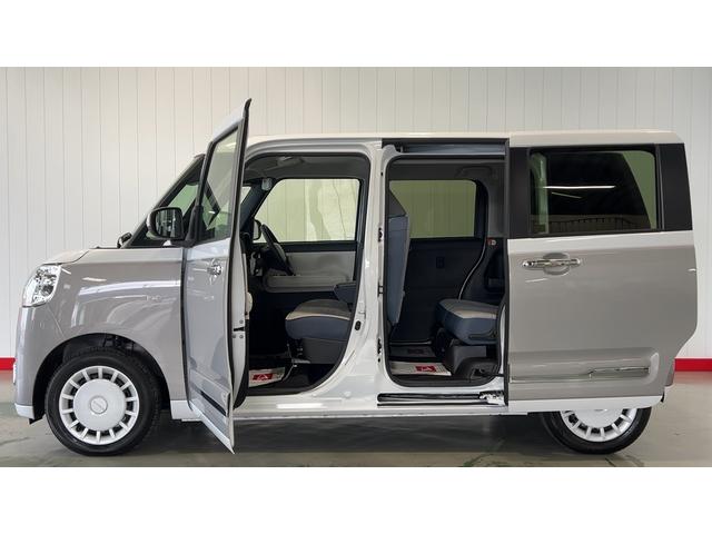 ムーヴキャンバスストライプスＧダイハツ認定中古車ｌ両側電動スライドドアｌ電動パーキングブレーキｌシートヒーターｌオートエアコンｌスマートアシストｌ保証／整備付（茨城県）の中古車