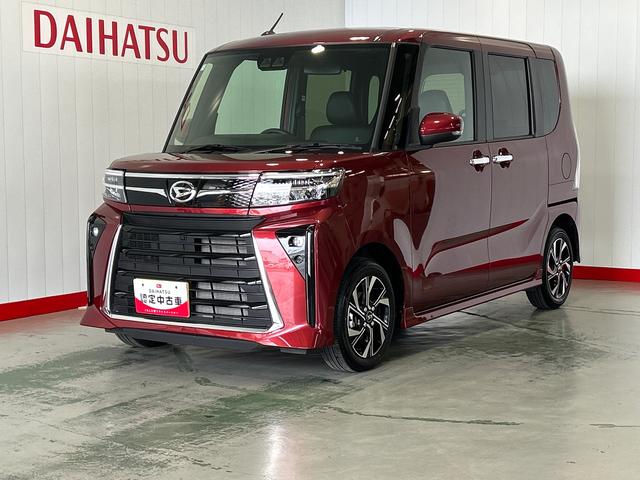 タントカスタムＸダイハツ認定中古車ｌ保証／整備付ｌ両側電動スライドドアｌ電動パーキングブレーキｌシートヒーターｌコーナーセンサーｌスマートアシスト（茨城県）の中古車
