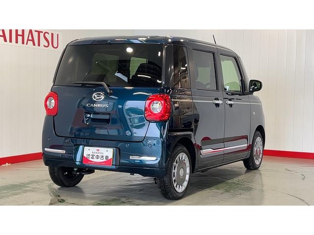 ムーヴキャンバスセオリーＧダイハツ認定中古車ｌ保証／整備付ｌ両側電動スライドドアｌ電動パーキングブレーキｌシートヒーターｌオートエアコンｌスマートアシストｌ革ハンドル（茨城県）の中古車