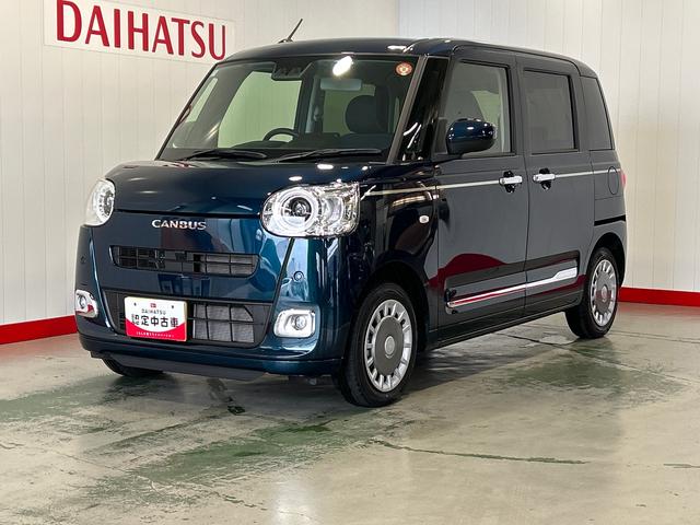 ムーヴキャンバスセオリーＧダイハツ認定中古車ｌ保証／整備付ｌ両側電動スライドドアｌ電動パーキングブレーキｌシートヒーターｌオートエアコンｌスマートアシストｌ革ハンドル（茨城県）の中古車