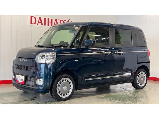ムーヴキャンバスセオリーＧダイハツ認定中古車ｌ保証／整備付ｌ両側電動スライドドアｌ電動パーキングブレーキｌシートヒーターｌオートエアコンｌスマートアシストｌ革ハンドル（茨城県）の中古車