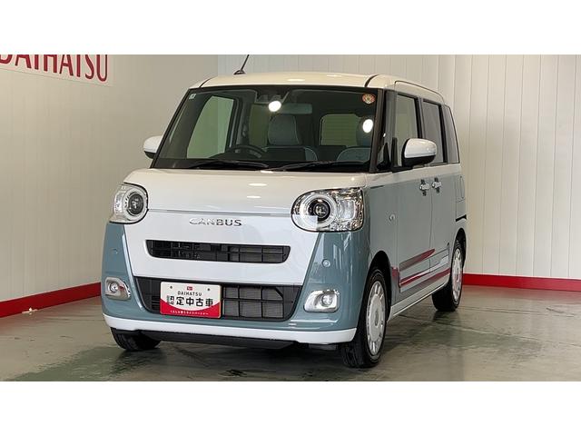 ムーヴキャンバスストライプスＧダイハツ認定中古車ｌ保証／整備付ｌ両側電動スライドドアｌ電動パーキングブレーキｌシートヒーターｌオートエアコンｌスマートアシスト（茨城県）の中古車
