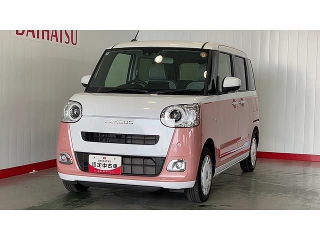 ムーヴキャンバスストライプスＧダイハツ認定中古車ｌ両側電動スライドドアｌ電動パーキングブレーキｌＬＥＤヘッドライトｌシートヒーターｌオートエアコンｌスマートアシストｌ保証／整備付（茨城県）の中古車