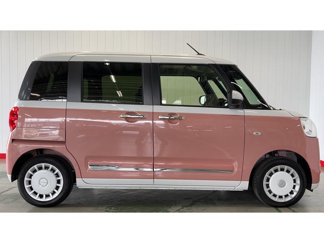ムーヴキャンバスストライプスＧダイハツ認定中古車ｌ両側電動スライドドアｌ電動パーキングブレーキｌＬＥＤヘッドライトｌシートヒーターｌオートエアコンｌスマートアシストｌ保証／整備付（茨城県）の中古車