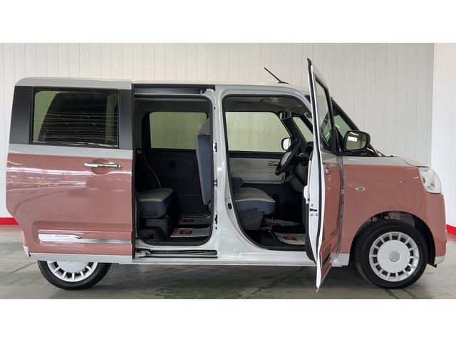 ムーヴキャンバスストライプスＧダイハツ認定中古車ｌ両側電動スライドドアｌ電動パーキングブレーキｌＬＥＤヘッドライトｌシートヒーターｌオートエアコンｌスマートアシストｌ保証／整備付（茨城県）の中古車