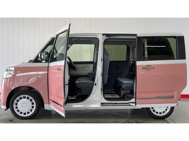 ムーヴキャンバスストライプスＧダイハツ認定中古車ｌ両側電動スライドドアｌ電動パーキングブレーキｌＬＥＤヘッドライトｌシートヒーターｌオートエアコンｌスマートアシストｌ保証／整備付（茨城県）の中古車