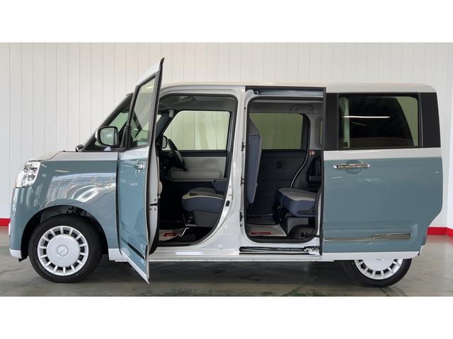 ムーヴキャンバスストライプスＧダイハツ認定中古車ｌ両側電動スライドドアｌ電動パーキングブレーキｌＬＥＤヘッドライトｌシートヒーターｌオートエアコンｌスマートアシストｌ保証／整備付（茨城県）の中古車