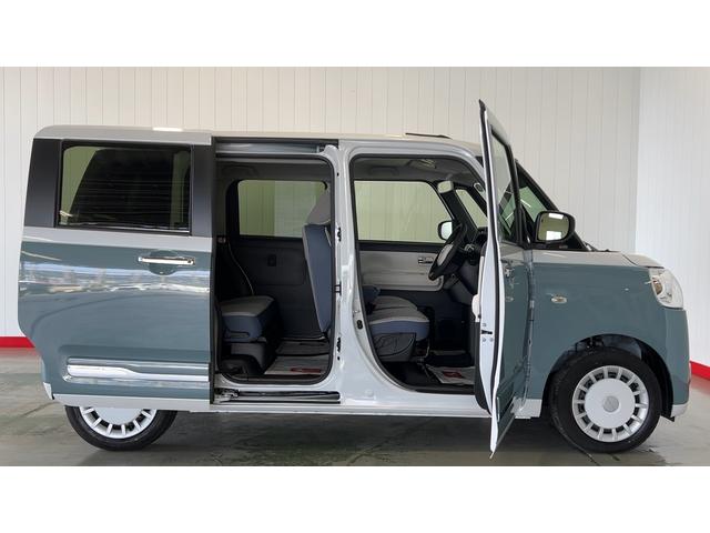 ムーヴキャンバスストライプスＧダイハツ認定中古車ｌ両側電動スライドドアｌ電動パーキングブレーキｌＬＥＤヘッドライトｌシートヒーターｌオートエアコンｌスマートアシストｌ保証／整備付（茨城県）の中古車