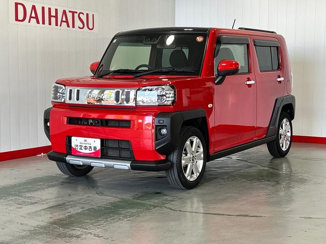 タフトＧターボ　クロムベンチャーダイハツ認定中古車ｌ電動パーキングブレーキｌターボｌ革ハンドルｌナビｌパノラマモニターｌクルーズコントロールｌシートヒーターｌコーナーセンサーｌスマートアシストｌ保証／整備付（茨城県）の中古車