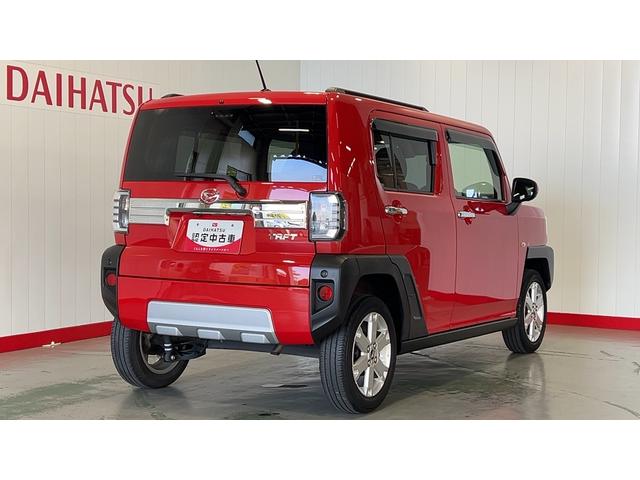 タフトＧターボ　クロムベンチャーダイハツ認定中古車ｌ電動パーキングブレーキｌターボｌ革ハンドルｌナビｌパノラマモニターｌクルーズコントロールｌシートヒーターｌコーナーセンサーｌスマートアシストｌ保証／整備付（茨城県）の中古車