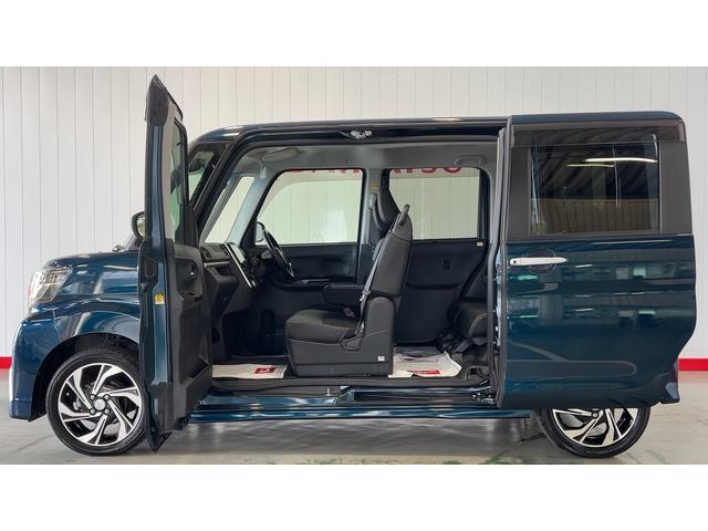 タントカスタムＲＳ　トップエディションＶＳ　ＳＡIIIダイハツ認定中古車ｌターボｌ革ハンドルｌナビｌパノラマモニターｌ両側電動スライドドアｌシートヒーターｌスマートアシストｌ保証／整備付（茨城県）の中古車