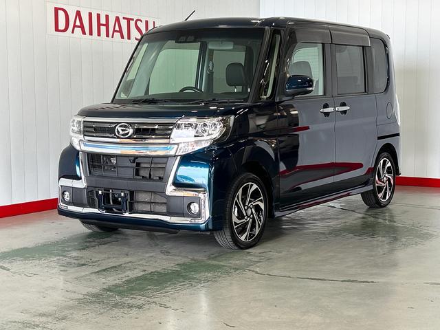 タントカスタムＲＳ　トップエディションＶＳ　ＳＡIIIダイハツ認定中古車ｌターボｌ革ハンドルｌナビｌパノラマモニターｌ両側電動スライドドアｌシートヒーターｌスマートアシストｌ保証／整備付（茨城県）の中古車