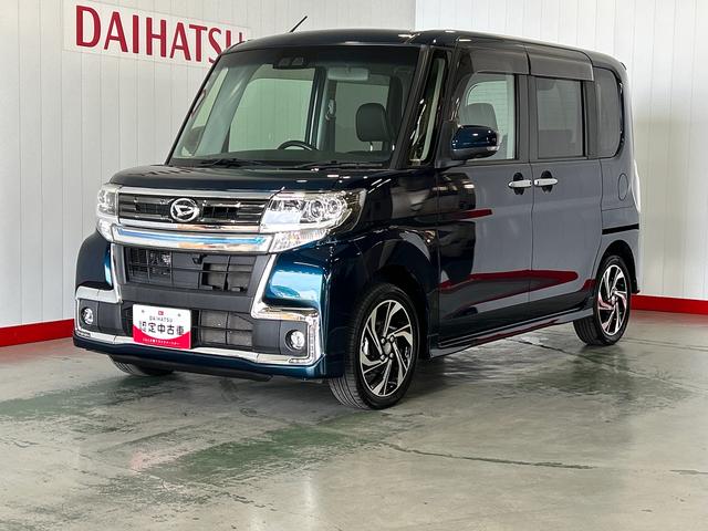 タントカスタムＲＳ　トップエディションＶＳ　ＳＡIIIダイハツ認定中古車ｌターボｌ革ハンドルｌナビｌパノラマモニターｌ両側電動スライドドアｌシートヒーターｌスマートアシストｌ保証／整備付（茨城県）の中古車