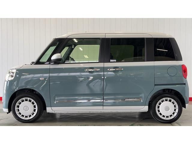 ムーヴキャンバスストライプスＧダイハツ認定中古車ｌ両側電動スライドドアｌ電動パーキングブレーキｌＬＥＤヘッドライトｌシートヒーターｌオートエアコンｌスマートアシストｌ保証／整備付（茨城県）の中古車