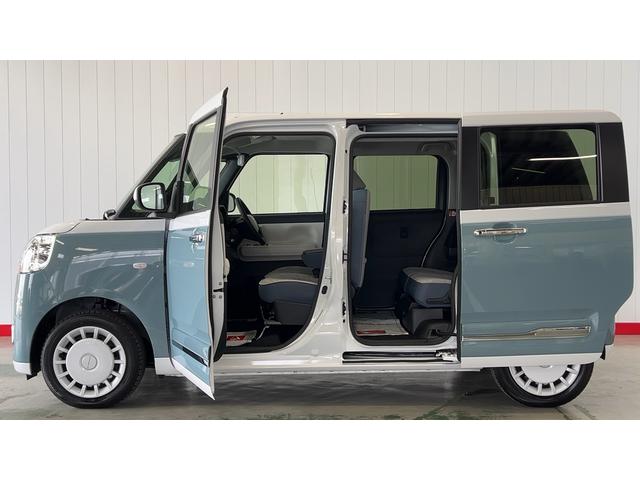 ムーヴキャンバスストライプスＧダイハツ認定中古車ｌ両側電動スライドドアｌ電動パーキングブレーキｌＬＥＤヘッドライトｌシートヒーターｌオートエアコンｌスマートアシストｌ保証／整備付（茨城県）の中古車
