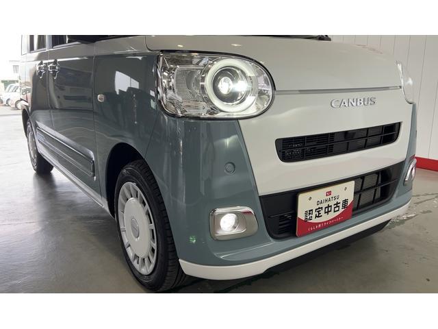 ムーヴキャンバスストライプスＧダイハツ認定中古車ｌ両側電動スライドドアｌ電動パーキングブレーキｌＬＥＤヘッドライトｌシートヒーターｌオートエアコンｌスマートアシストｌ保証／整備付（茨城県）の中古車