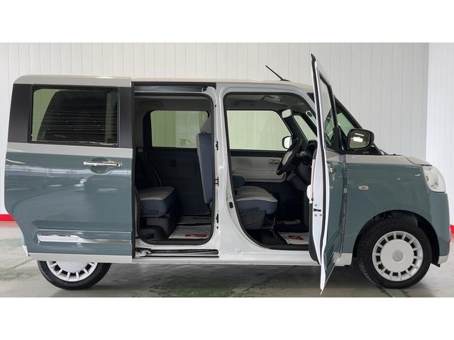 ムーヴキャンバスストライプスＧダイハツ認定中古車ｌ両側電動スライドドアｌ電動パーキングブレーキｌＬＥＤヘッドライトｌシートヒーターｌオートエアコンｌスマートアシストｌ保証／整備付（茨城県）の中古車