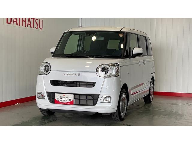 ムーヴキャンバスセオリーGダイハツ認定中古車l両側電動スライドドアl電動パーキングブレーキl革ハンドルlLEDヘッドライトlシートヒーターlオートエアコンlスマートアシストl保証/整備付(茨城県)の中古車