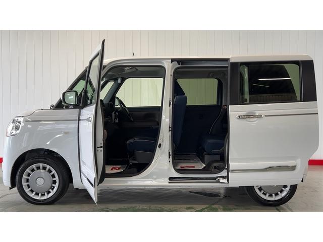 ムーヴキャンバスセオリーGダイハツ認定中古車l両側電動スライドドアl電動パーキングブレーキl革ハンドルlLEDヘッドライトlシートヒーターlオートエアコンlスマートアシストl保証/整備付(茨城県)の中古車