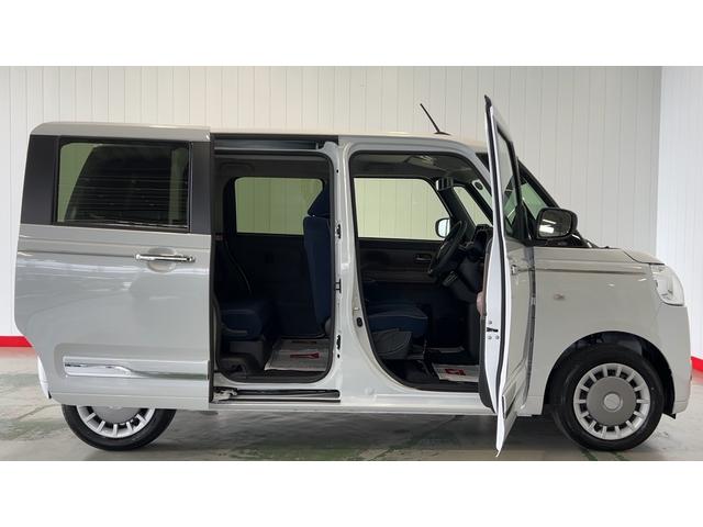 ムーヴキャンバスセオリーGダイハツ認定中古車l両側電動スライドドアl電動パーキングブレーキl革ハンドルlLEDヘッドライトlシートヒーターlオートエアコンlスマートアシストl保証/整備付(茨城県)の中古車