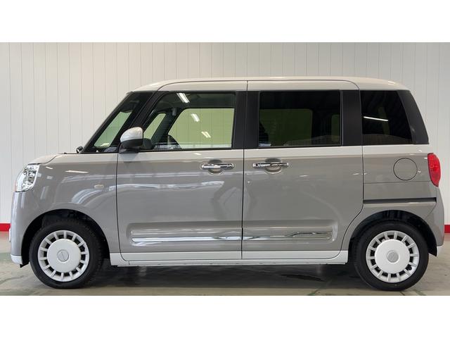 ムーヴキャンバスストライプスＧダイハツ認定中古車ｌ両側電動スライドドアｌ電動パーキングブレーキｌＬＥＤヘッドライトｌシートヒーターｌオートエアコンｌスマートアシストｌ保証／整備付（茨城県）の中古車