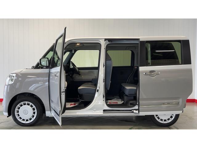 ムーヴキャンバスストライプスＧダイハツ認定中古車ｌ両側電動スライドドアｌ電動パーキングブレーキｌＬＥＤヘッドライトｌシートヒーターｌオートエアコンｌスマートアシストｌ保証／整備付（茨城県）の中古車