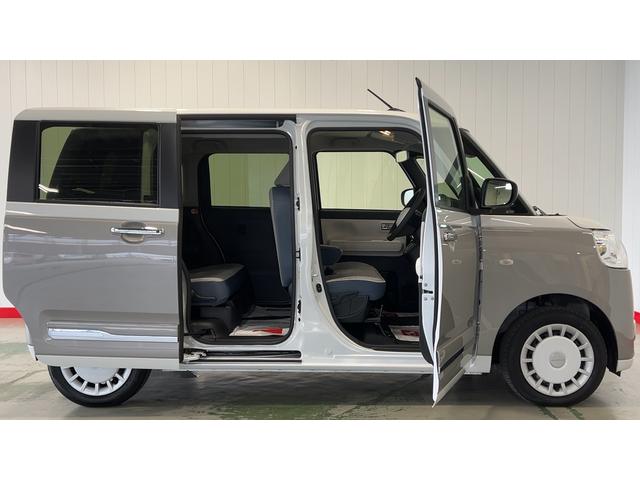 ムーヴキャンバスストライプスＧダイハツ認定中古車ｌ両側電動スライドドアｌ電動パーキングブレーキｌＬＥＤヘッドライトｌシートヒーターｌオートエアコンｌスマートアシストｌ保証／整備付（茨城県）の中古車