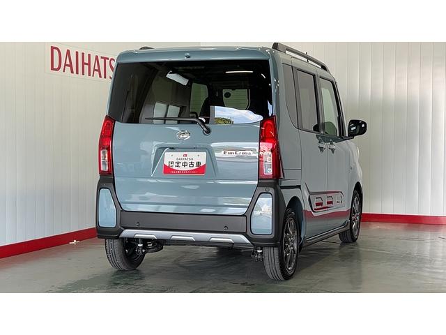 タントファンクロスリミテッドダイハツ認定中古車ｌクルーズコントロールｌＥＴＣｌ両側電動スライドドアｌ電動パーキングブレーキｌシートヒーターｌコーナーセンサーｌスマートアシストｌ保証／整備付（茨城県）の中古車