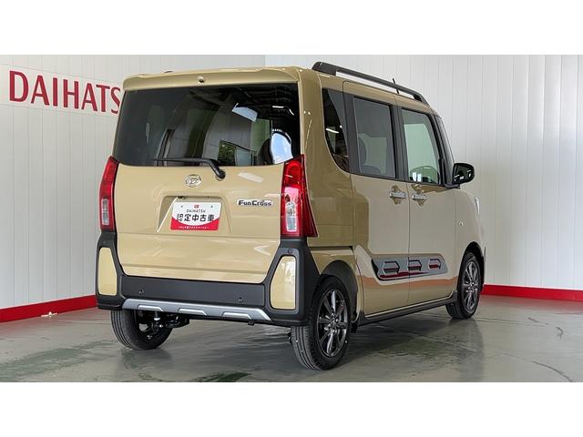 タントファンクロスリミテッドダイハツ認定中古車ｌクルーズコントロールｌＥＴＣｌ両側電動スライドドアｌ電動パーキングブレーキｌシートヒーターｌコーナーセンサーｌスマートアシストｌ保証／整備付（茨城県）の中古車