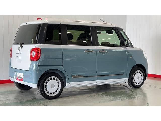 ムーヴキャンバスストライプスＧダイハツ認定中古車ｌ両側電動スライドドアｌ電動パーキングブレーキｌＬＥＤヘッドライトｌシートヒーターｌオートエアコンｌスマートアシストｌ保証／整備付（茨城県）の中古車