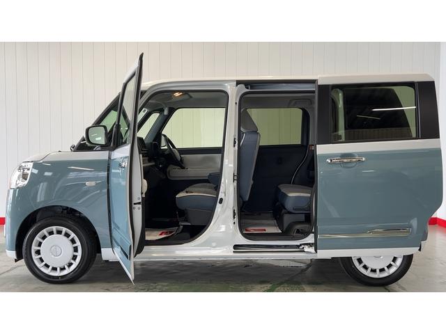 ムーヴキャンバスストライプスGダイハツ認定中古車l両側電動スライドドアl電動パーキングブレーキlLEDヘッドライトlシートヒーターlオートエアコンlスマートアシストl保証/整備付(茨城県)の中古車