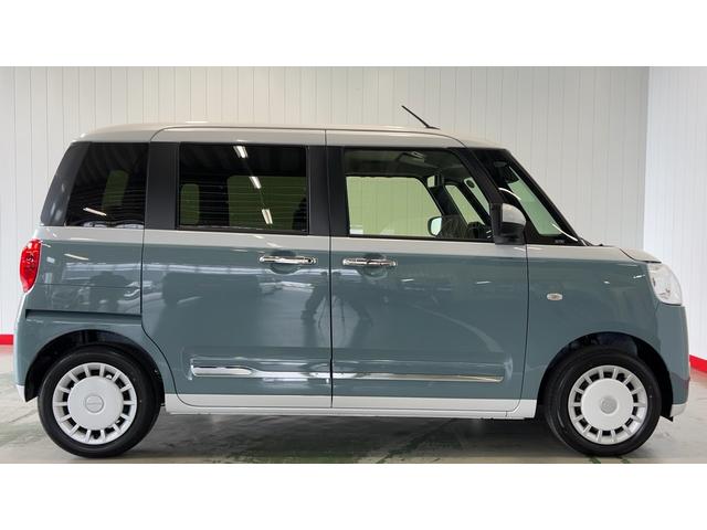 ムーヴキャンバスストライプスGダイハツ認定中古車l両側電動スライドドアl電動パーキングブレーキlLEDヘッドライトlシートヒーターlオートエアコンlスマートアシストl保証/整備付(茨城県)の中古車
