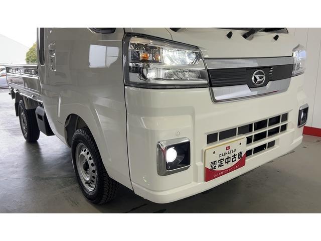 ハイゼットトラックジャンボエクストラダイハツ認定中古車l5MTl4WDlパワーウィンドウl電動格納ドアミラーl荷台ライトlエアコンlコーナーセンサーlスマートアシストl保証/整備付(茨城県)の中古車