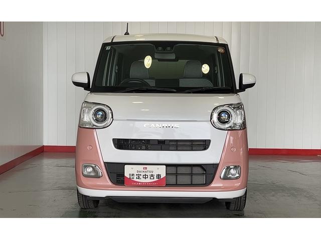 ムーヴキャンバスストライプスＧダイハツ認定中古車ｌ両側電動スライドドアｌ電動パーキングブレーキｌＬＥＤヘッドライトｌシートヒーターｌオートエアコンｌスマートアシストｌ保証／整備付（茨城県）の中古車