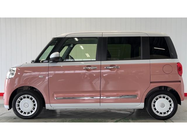 ムーヴキャンバスストライプスＧダイハツ認定中古車ｌ両側電動スライドドアｌ電動パーキングブレーキｌＬＥＤヘッドライトｌシートヒーターｌオートエアコンｌスマートアシストｌ保証／整備付（茨城県）の中古車