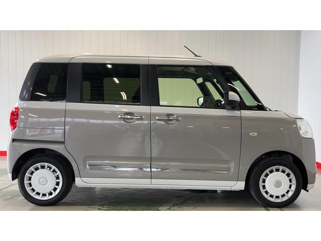 ムーヴキャンバスストライプスＧダイハツ認定中古車ｌ両側電動スライドドアｌ電動パーキングブレーキｌＬＥＤヘッドライトｌシートヒーターｌオートエアコンｌスマートアシストｌ保証／整備付（茨城県）の中古車