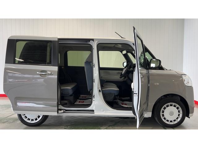 ムーヴキャンバスストライプスＧダイハツ認定中古車ｌ両側電動スライドドアｌ電動パーキングブレーキｌＬＥＤヘッドライトｌシートヒーターｌオートエアコンｌスマートアシストｌ保証／整備付（茨城県）の中古車