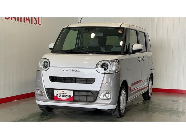 ムーヴキャンバスストライプスＧダイハツ認定中古車ｌ両側電動スライドドアｌ電動パーキングブレーキｌＬＥＤヘッドライトｌシートヒーターｌオートエアコンｌスマートアシストｌ保証／整備付（茨城県）の中古車
