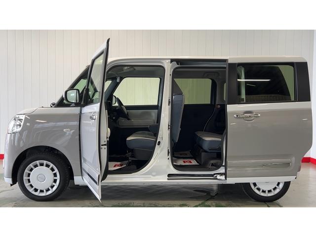 ムーヴキャンバスストライプスＧダイハツ認定中古車ｌ両側電動スライドドアｌ電動パーキングブレーキｌＬＥＤヘッドライトｌシートヒーターｌオートエアコンｌスマートアシストｌ保証／整備付（茨城県）の中古車