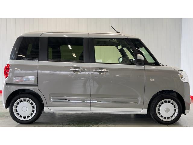 ムーヴキャンバスストライプスＧダイハツ認定中古車ｌ両側電動スライドドアｌ電動パーキングブレーキｌＬＥＤヘッドライトｌシートヒーターｌオートエアコンｌスマートアシストｌ保証／整備付（茨城県）の中古車