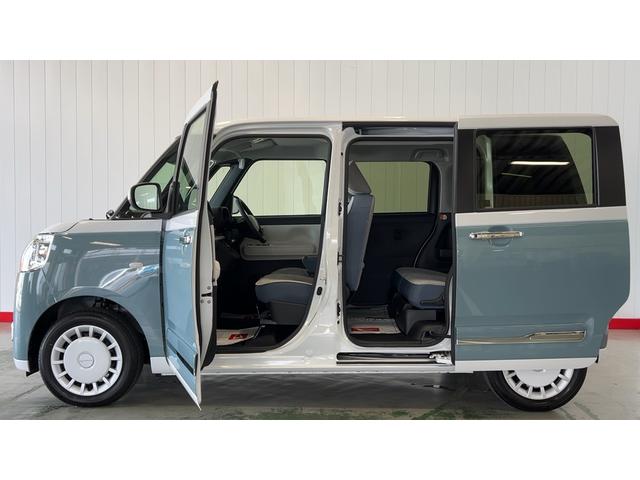 ムーヴキャンバスストライプスＧダイハツ認定中古車ｌ両側電動スライドドアｌ電動パーキングブレーキｌＬＥＤヘッドライトｌシートヒーターｌオートエアコンｌスマートアシストｌ保証／整備付（茨城県）の中古車
