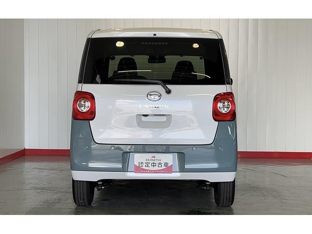 ムーヴキャンバスストライプスＧダイハツ認定中古車ｌ両側電動スライドドアｌ電動パーキングブレーキｌＬＥＤヘッドライトｌシートヒーターｌオートエアコンｌスマートアシストｌ保証／整備付（茨城県）の中古車