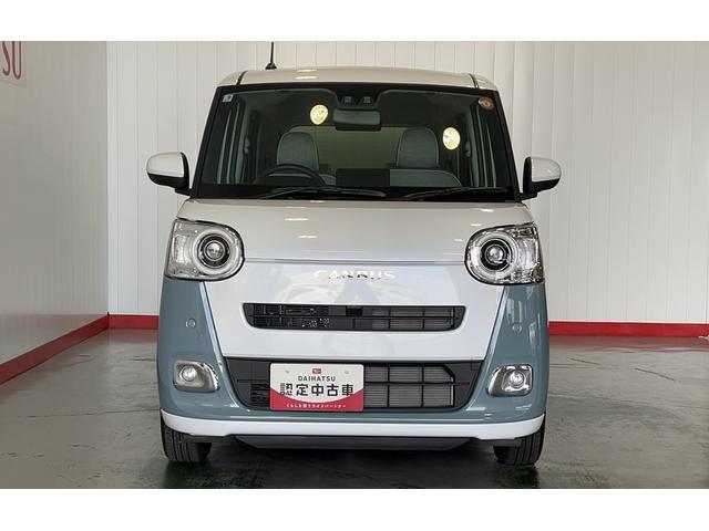 ムーヴキャンバスストライプスＧダイハツ認定中古車ｌ両側電動スライドドアｌ電動パーキングブレーキｌＬＥＤヘッドライトｌシートヒーターｌオートエアコンｌスマートアシストｌ保証／整備付（茨城県）の中古車