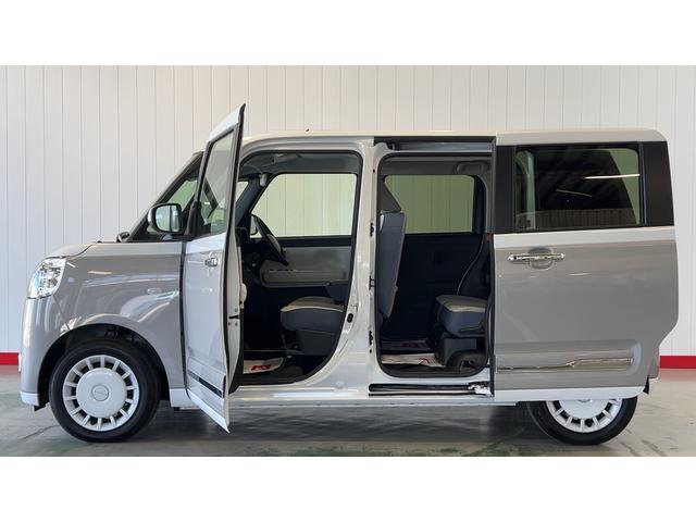 ムーヴキャンバスストライプスGダイハツ認定中古車l両側電動スライドドアl電動パーキングブレーキlLEDヘッドライトlシートヒーターlオートエアコンlスマートアシストl保証/整備付(茨城県)の中古車
