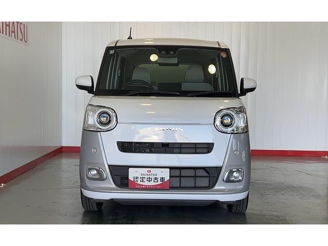 ムーヴキャンバスストライプスGダイハツ認定中古車l両側電動スライドドアl電動パーキングブレーキlLEDヘッドライトlシートヒーターlオートエアコンlスマートアシストl保証/整備付(茨城県)の中古車