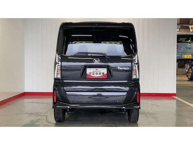 タントカスタムＲＳダイハツ認定中古車ｌターボｌ革ハンドルｌ両側電動スライドドアｌコーナーセンサーｌシートヒーターｌスマートアシストｌ保証／整備付（茨城県）の中古車