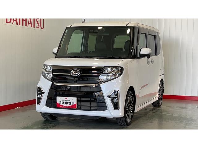 タントカスタムＲＳダイハツ認定中古車ｌターボｌ革ハンドルｌナビｌドラレコｌＥＴＣｌ両側電動スライドドアｌコーナーセンサーｌシートヒーターｌスマートアシストｌ保証／整備付（茨城県）の中古車