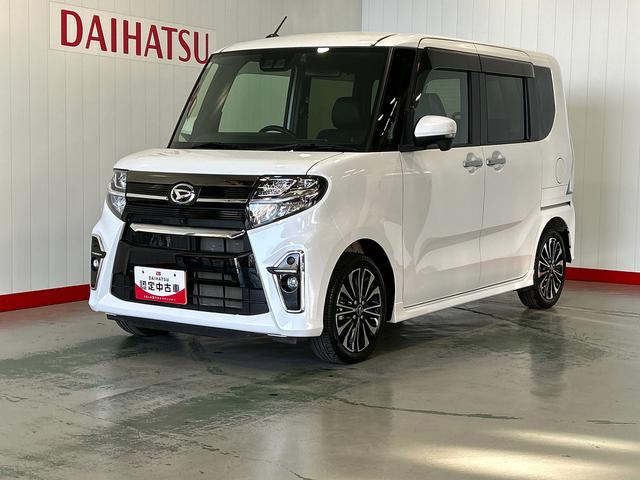 タントカスタムＲＳダイハツ認定中古車ｌターボｌ革ハンドルｌナビｌドラレコｌＥＴＣｌ両側電動スライドドアｌコーナーセンサーｌシートヒーターｌスマートアシストｌ保証／整備付（茨城県）の中古車